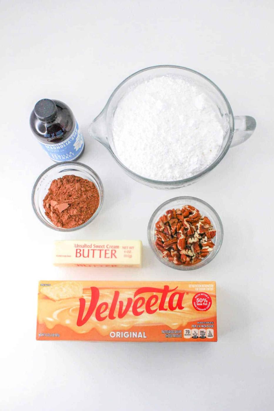 Velveeta Fudge with Cocoa Powder