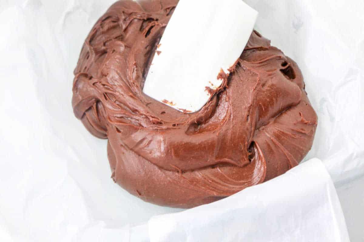 fudge with butter