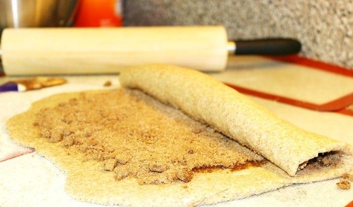Homemade Gingerbread Cinnamon Rolls