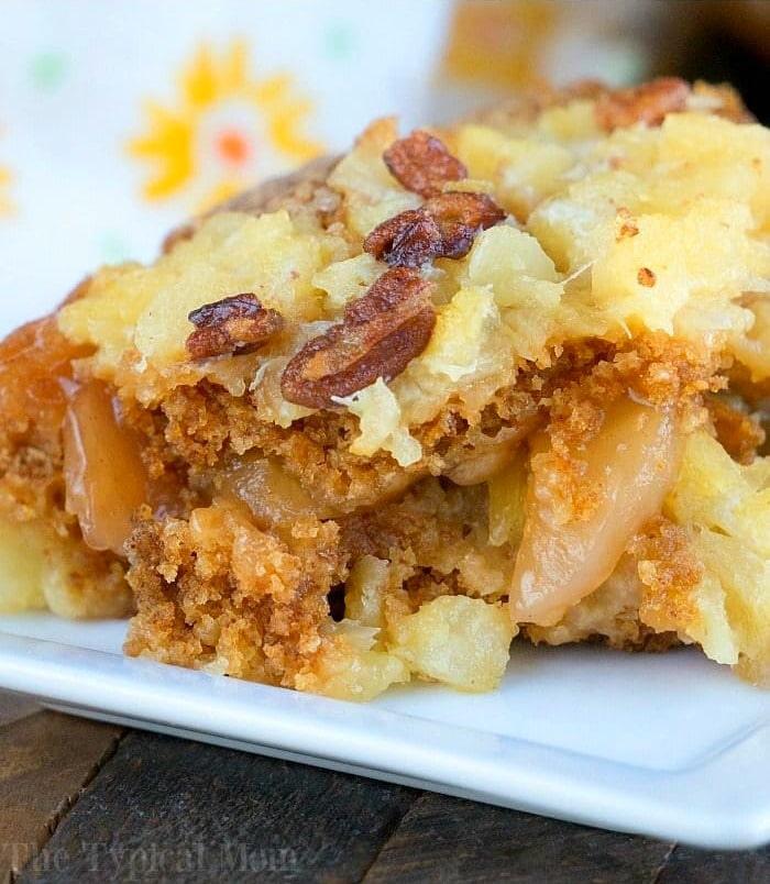 4 Ingredient Gingerbread Dump Cake