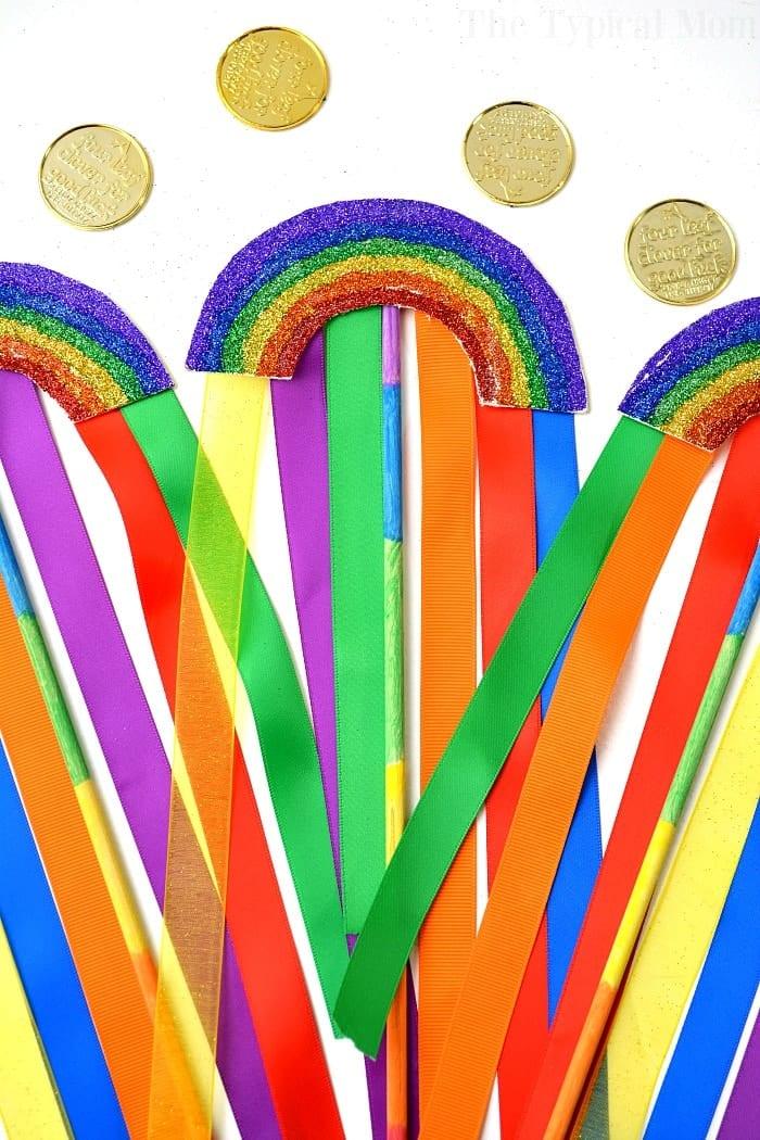 Rainbow Glitter Arts and Crafts