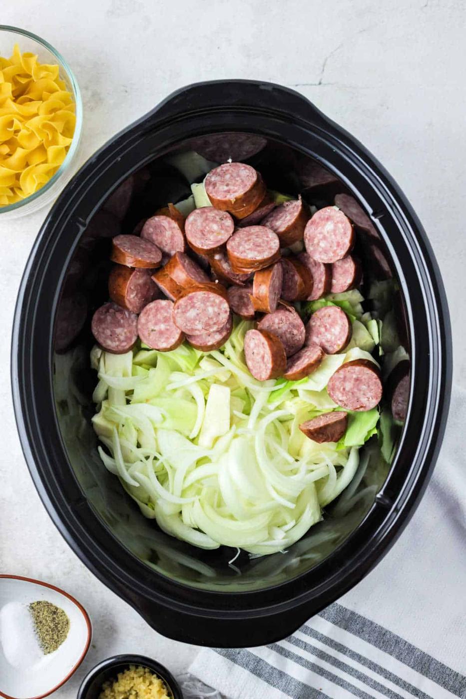 Kielbasa and Cabbage
