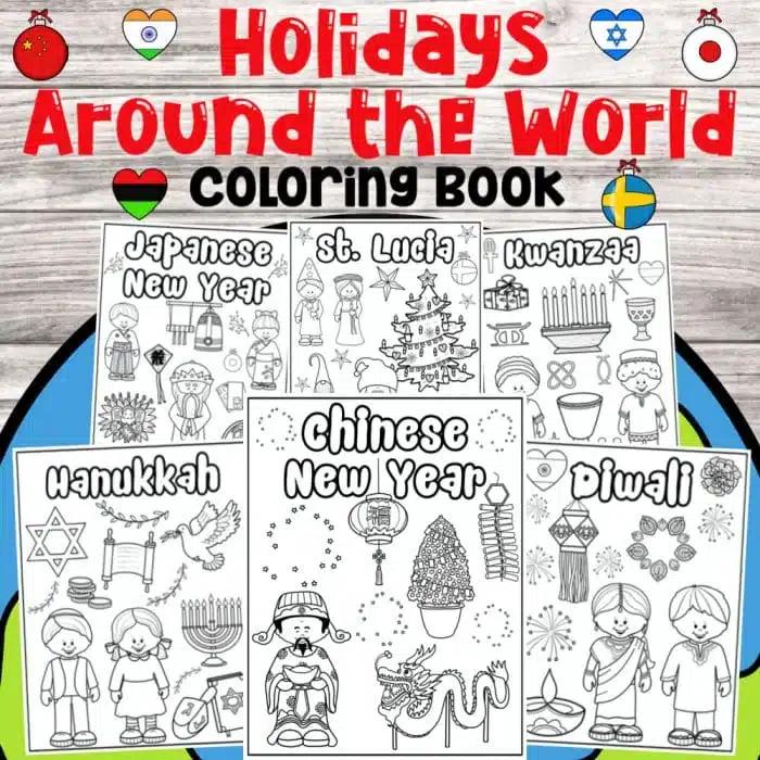 Free Printable Holiday Coloring Pages