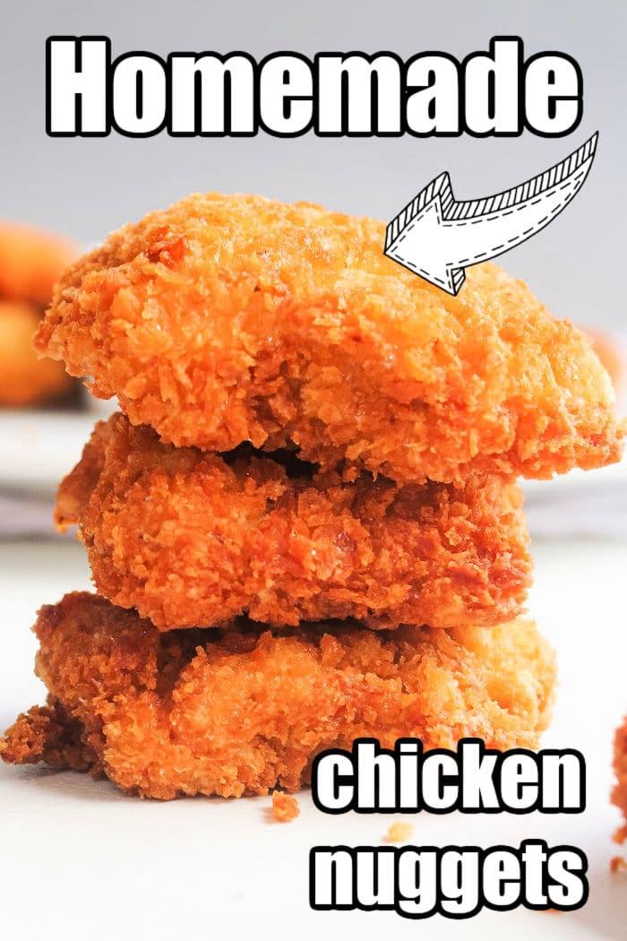 homemade chicken nuggets recipe