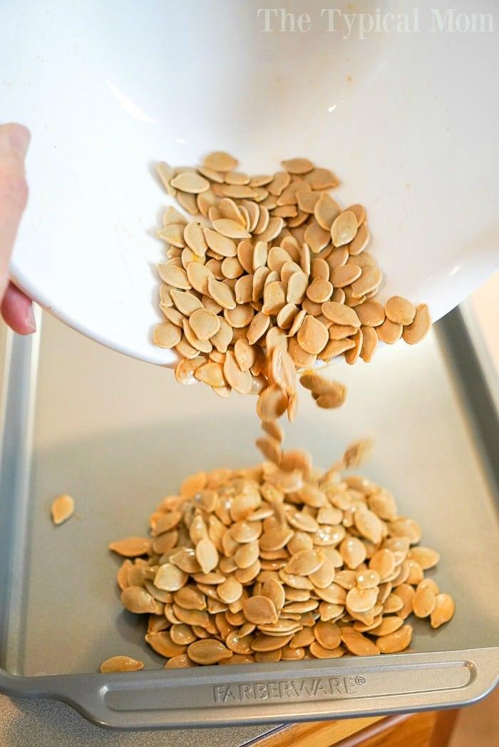 toasted pumpkin seeds