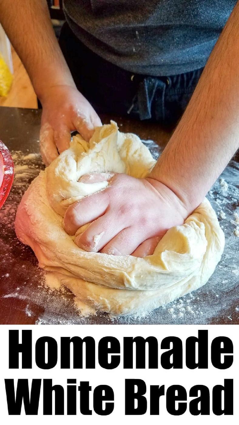 Fluffy Homemade White Bread Recipe