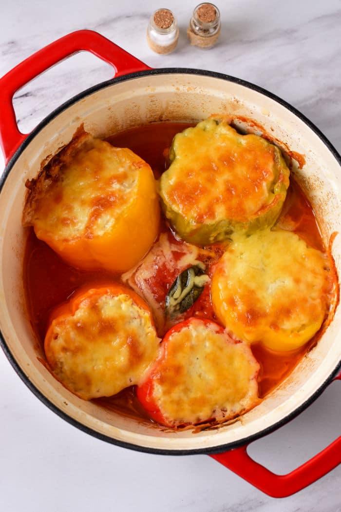 Stuffed Peppers with Rice