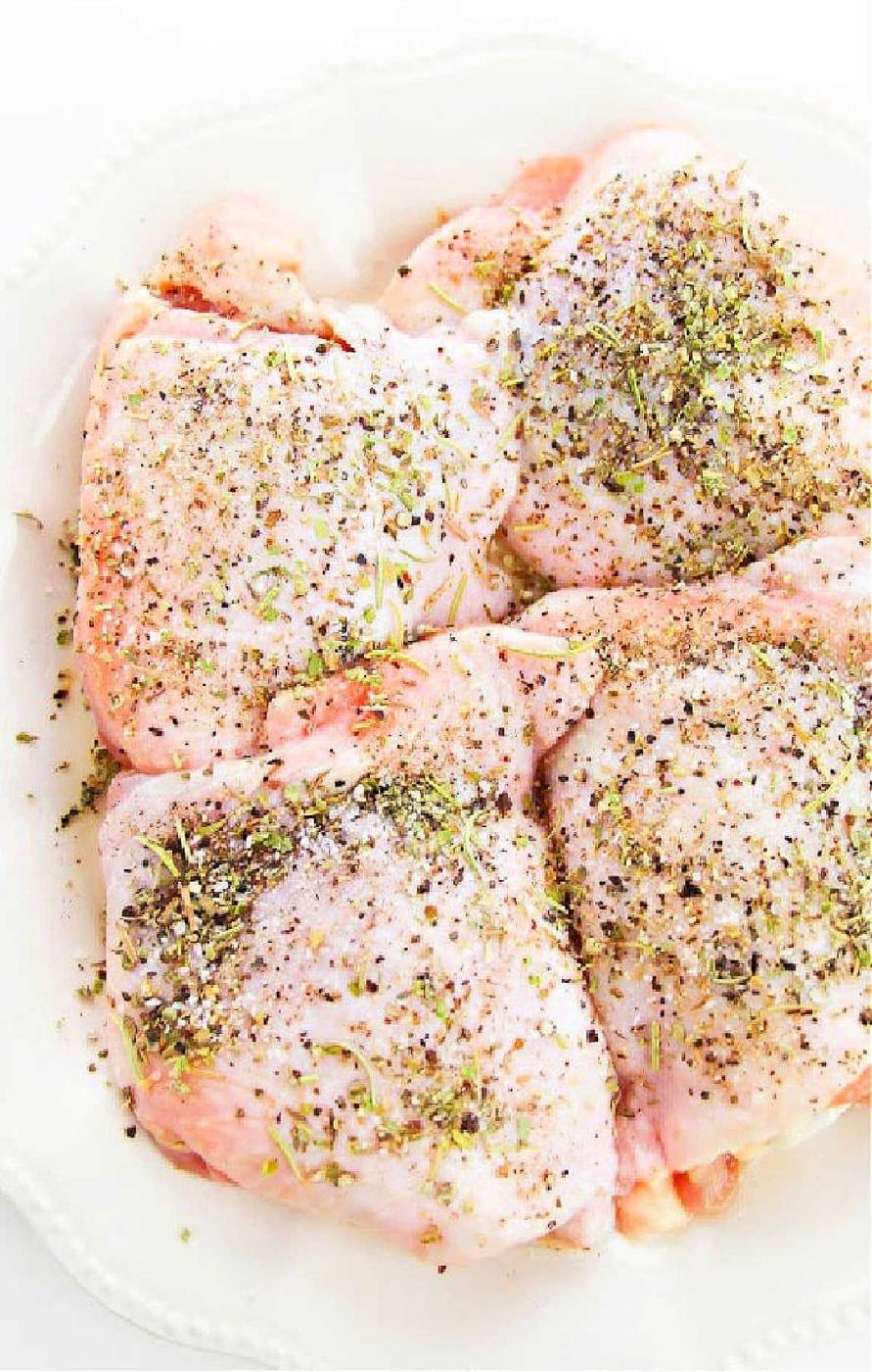 Chicken Thighs on Stove