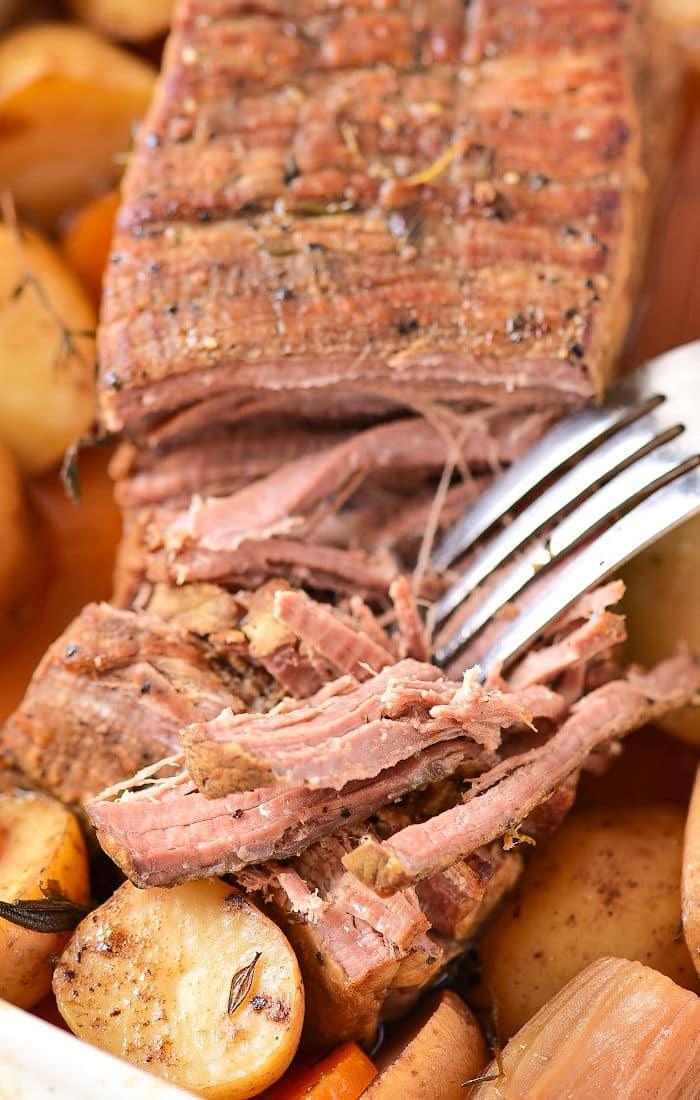 Chuck Roast in Oven