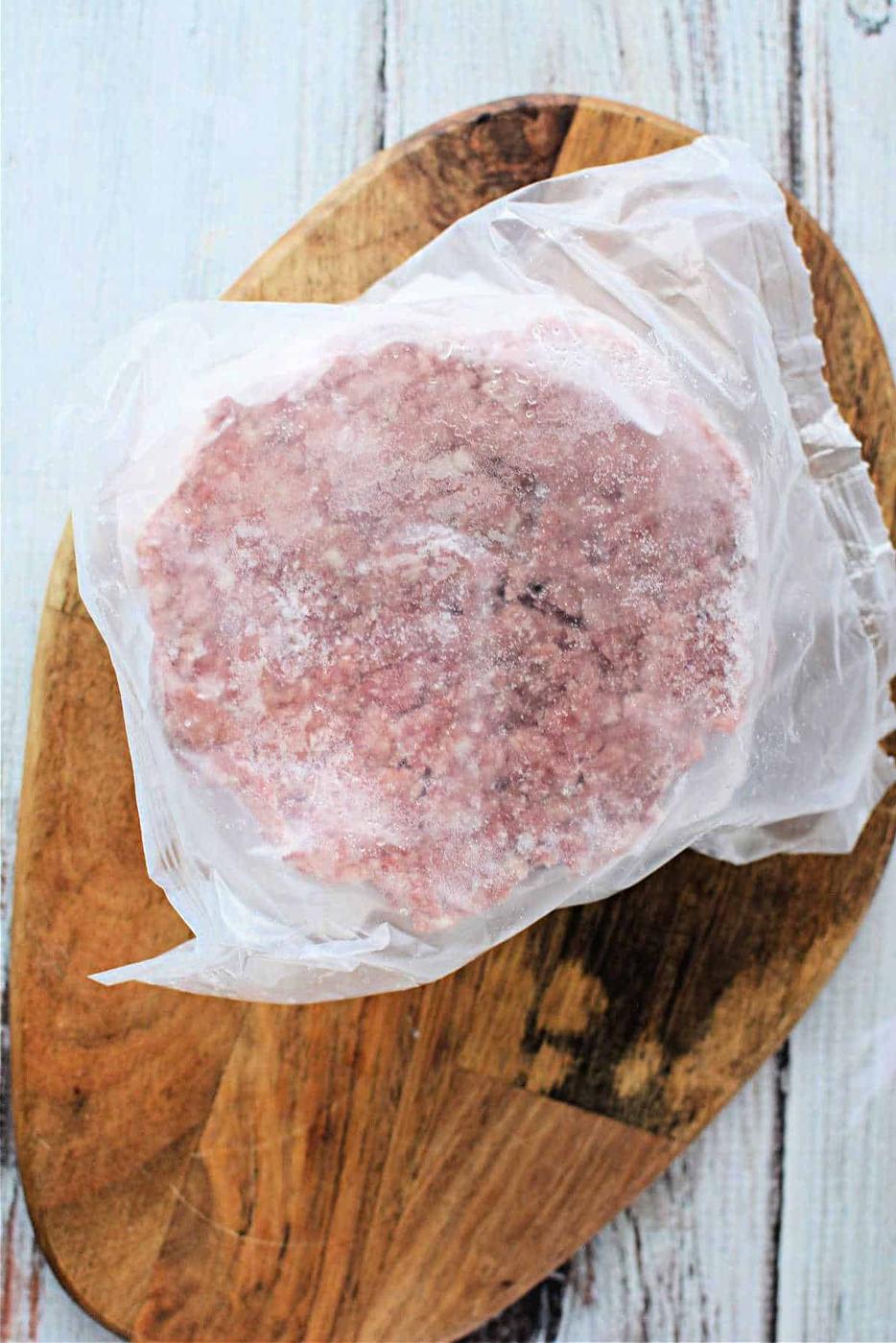 Frozen Hamburger Patties in Air Fryer