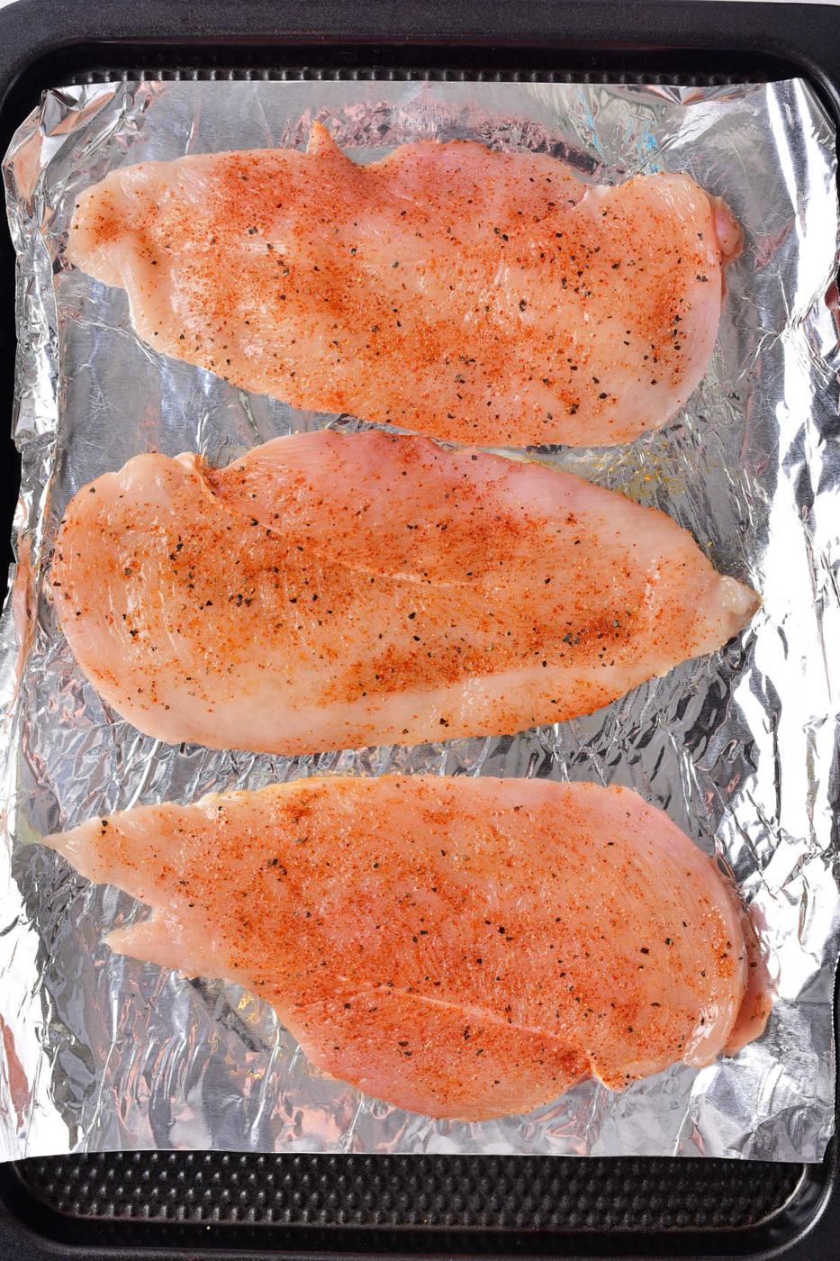 Thin Chicken Breast in Oven