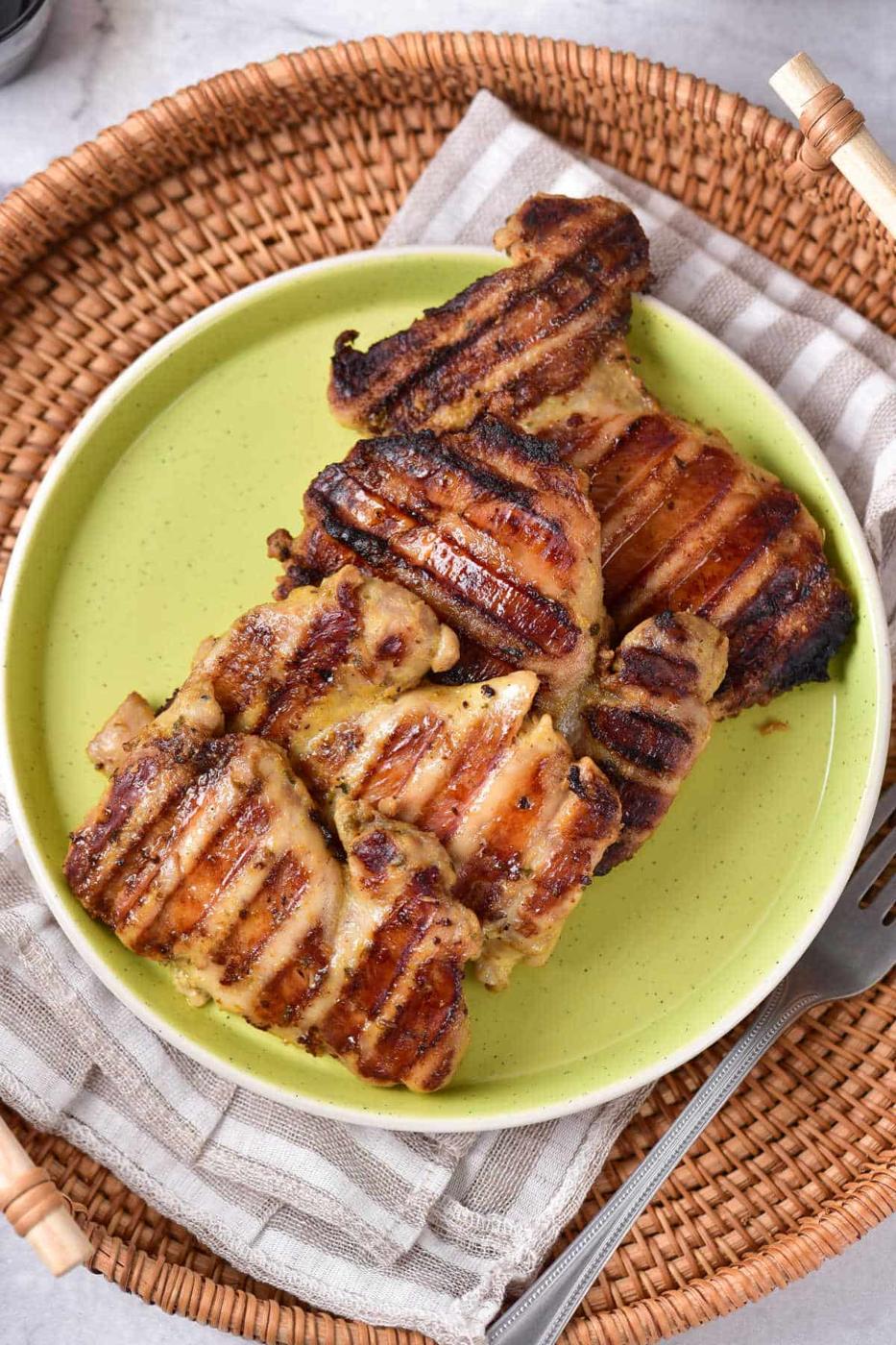 How to Grill Chicken Thighs