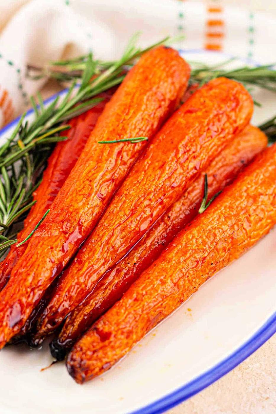 Roasted Carrots in Oven