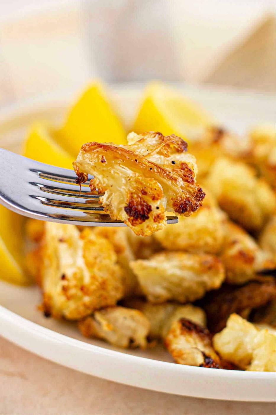 Roasted Cauliflower at 400