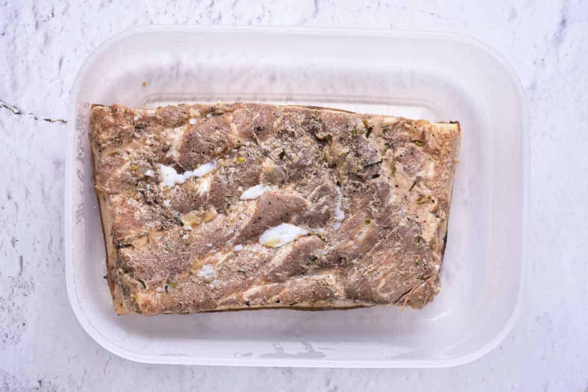 confit pork belly