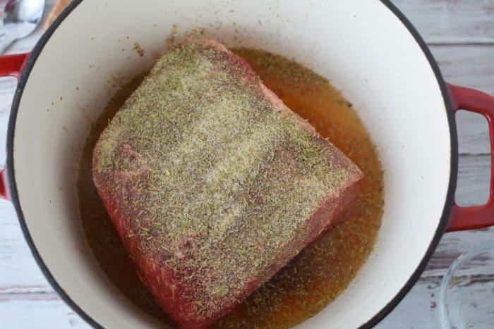 how to cook frozen roast