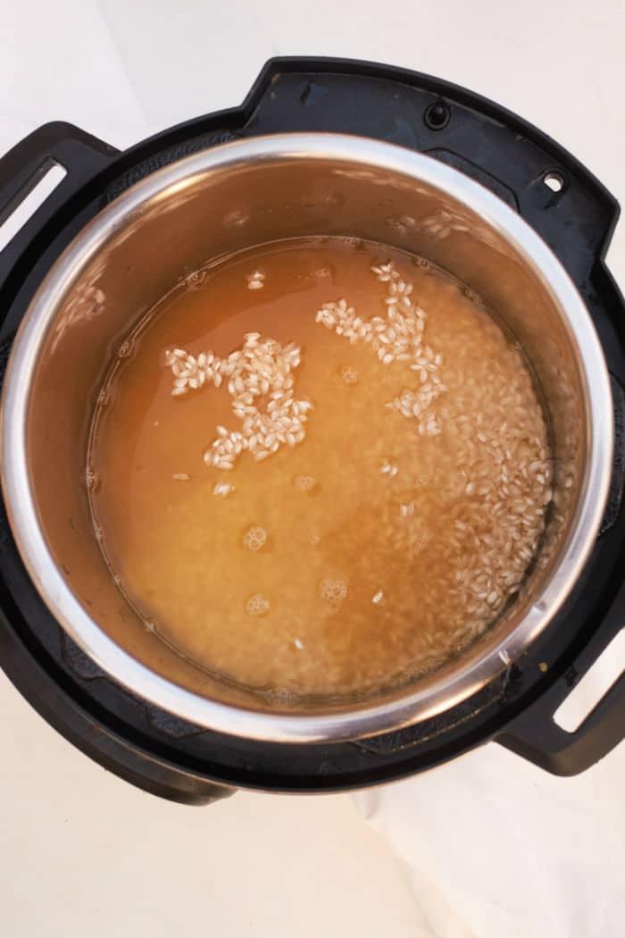 Pressure Cooker Arborio Rice