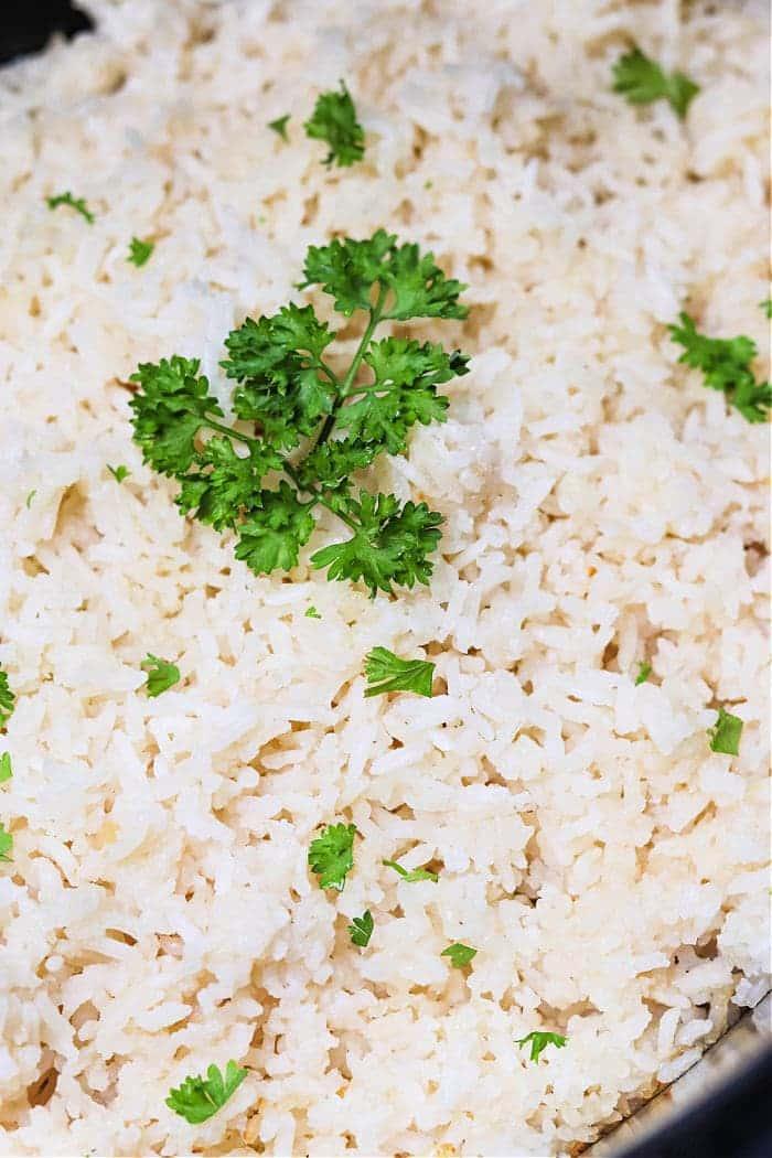 slow cooker arborio rice