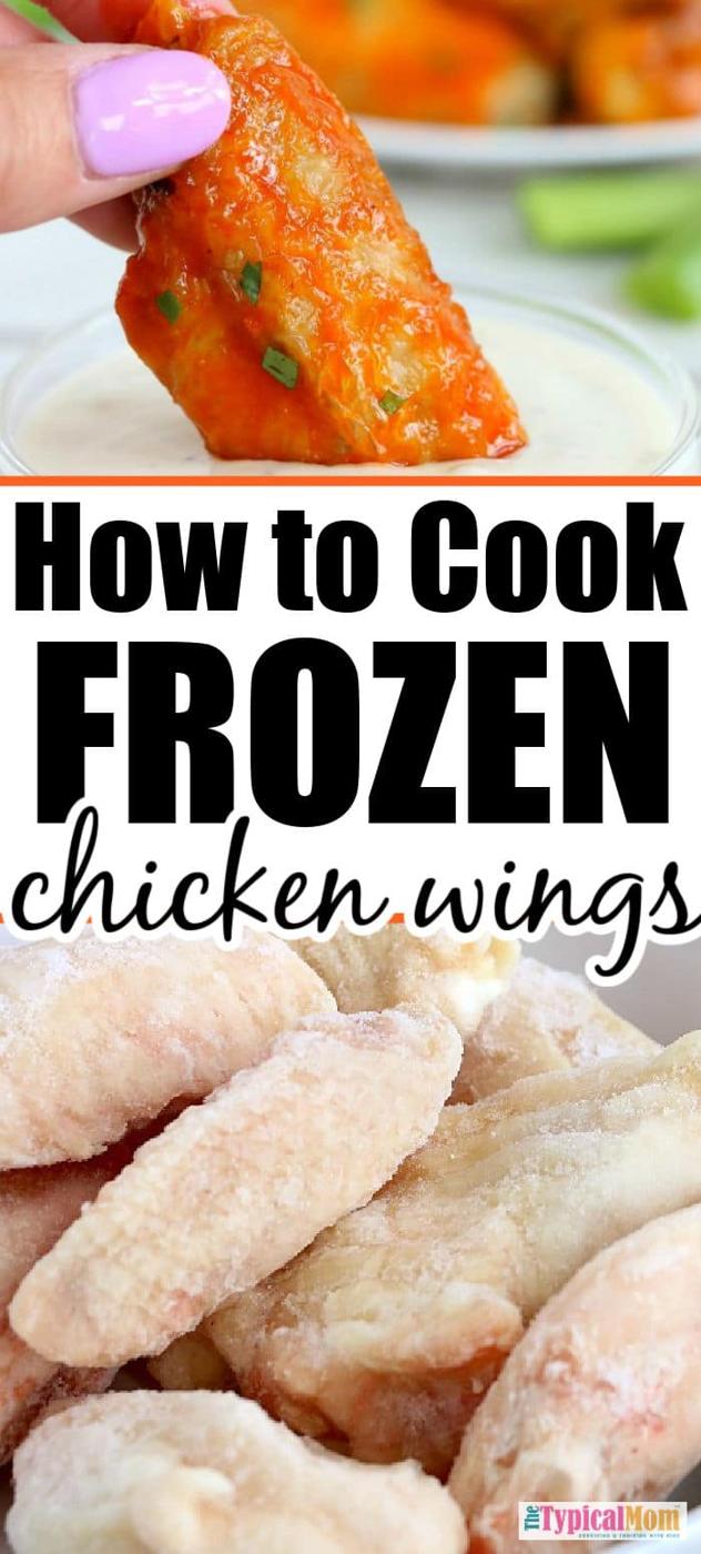 how to cook frozen chicken wings