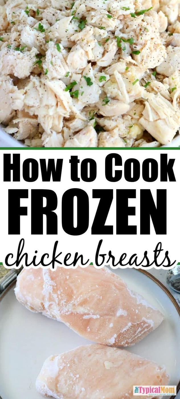 how to cook frozen chicken breasts