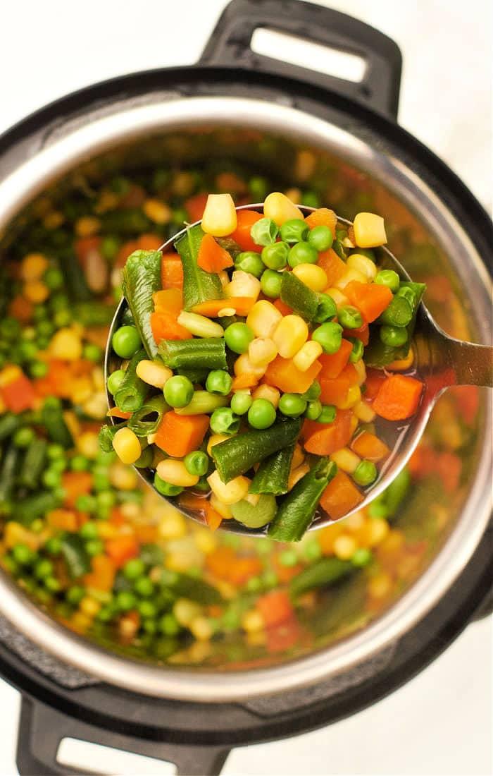 Instant Pot Frozen Vegetables