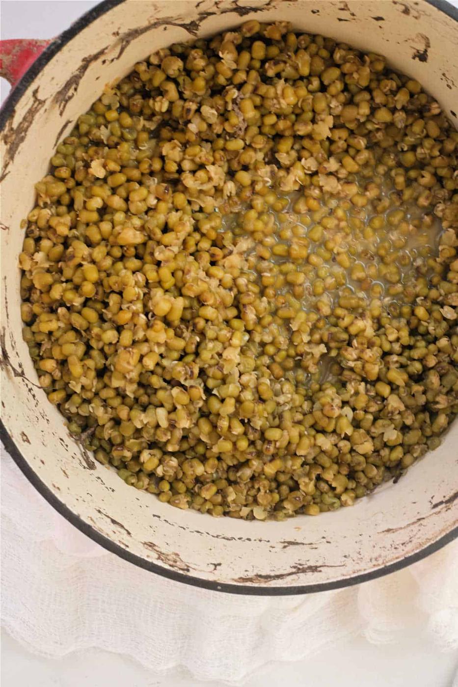 how to cook mung beans on stove