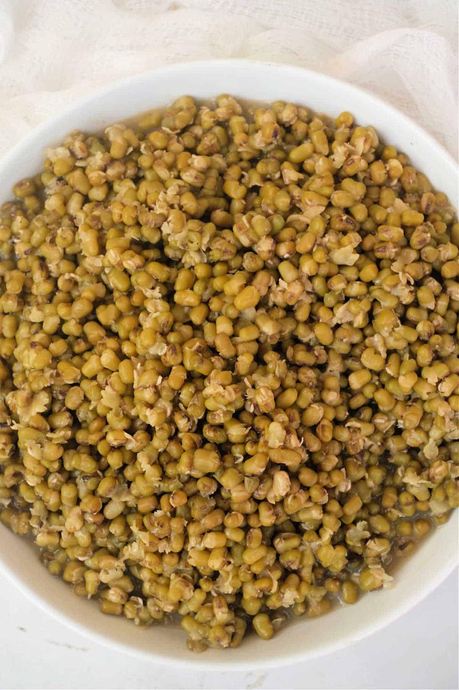 Mung Beans in Pressure Cooker