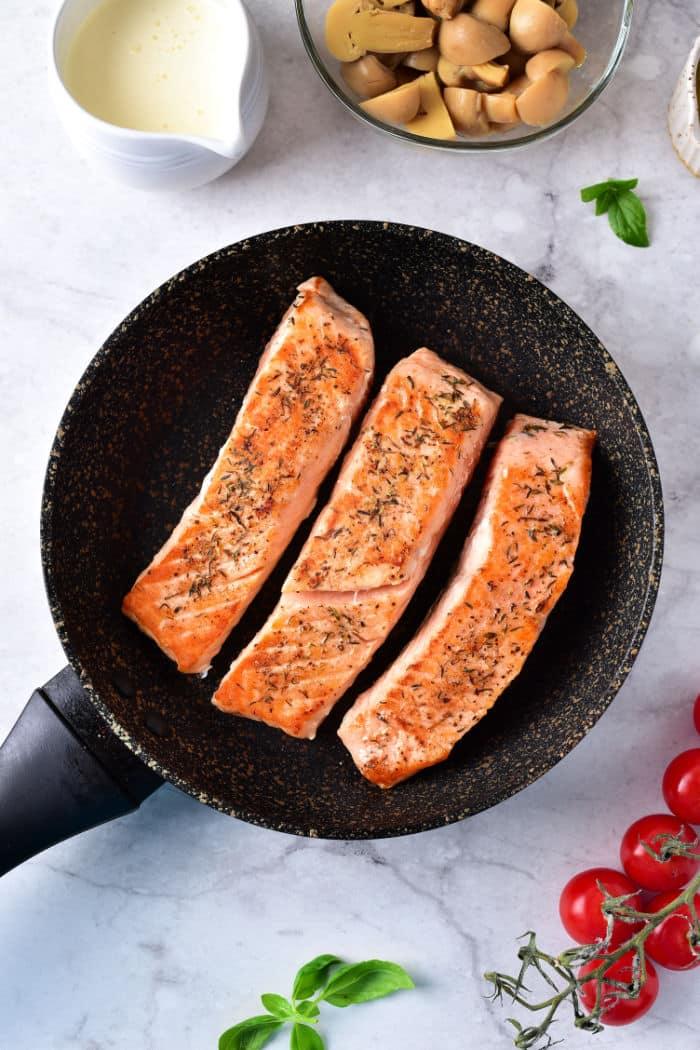 How to Pan Cook Salmon