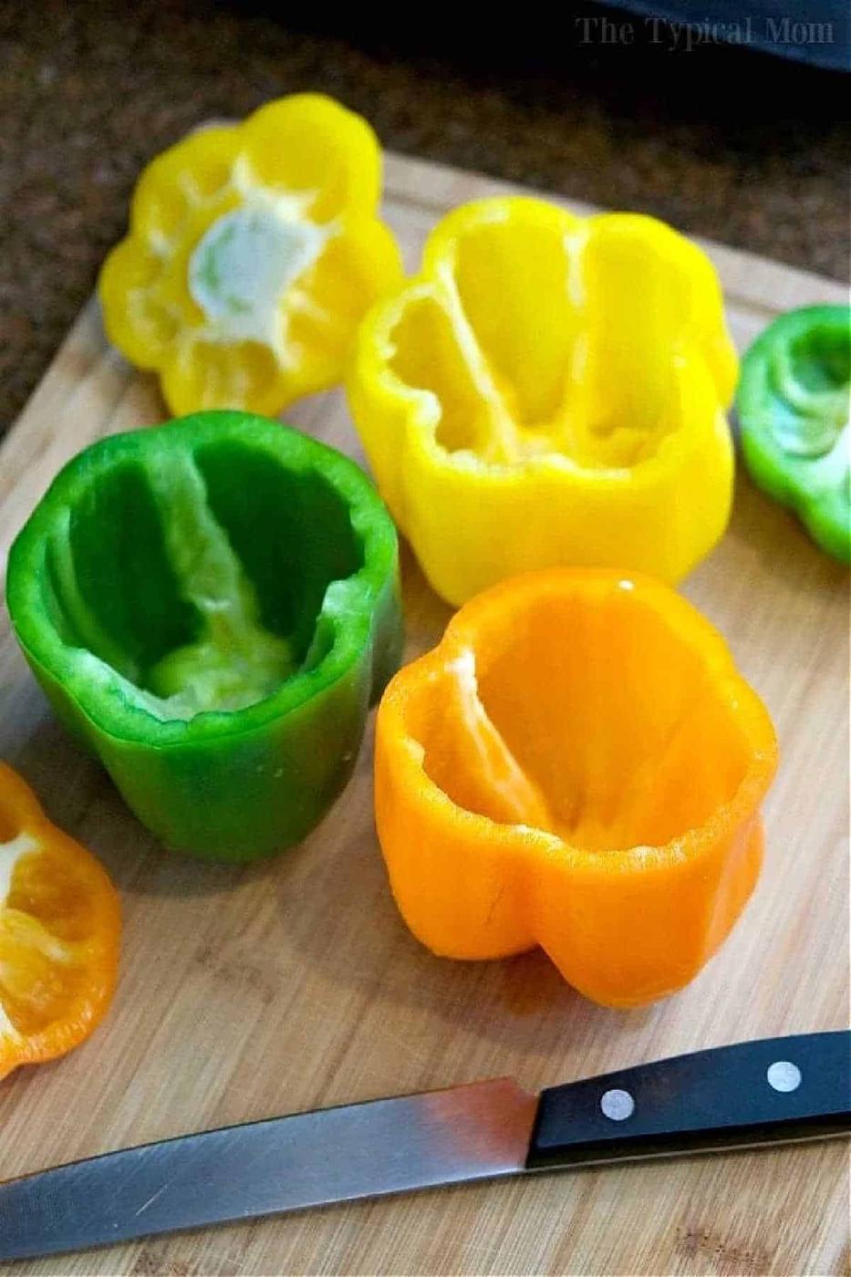 How to Cut Bell Peppers