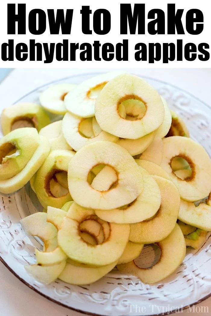 how long does it take to dehydrate apples
