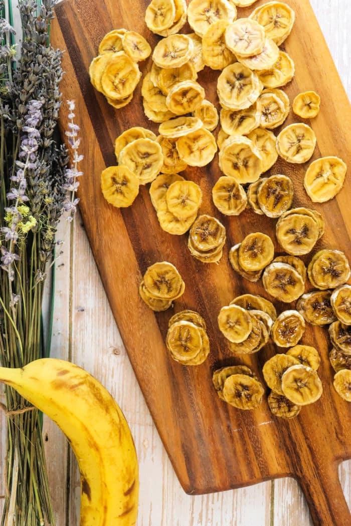 bananas in dehydrator