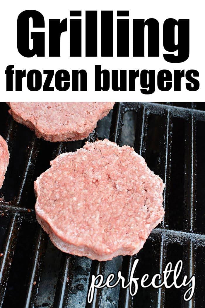 How to Grill Frozen hamburgers