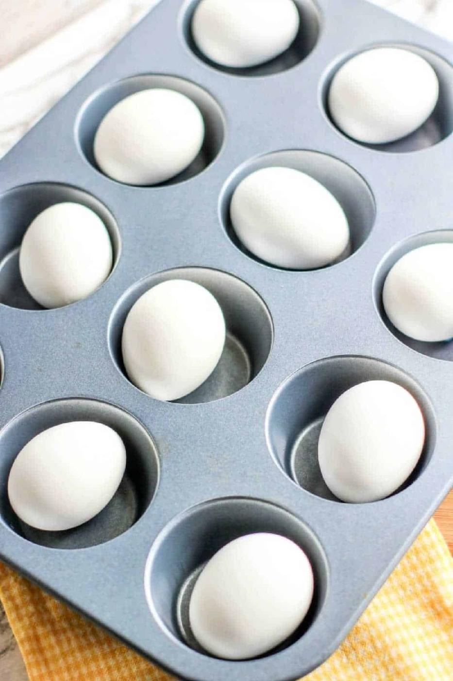 Hard Boiled Eggs in Oven