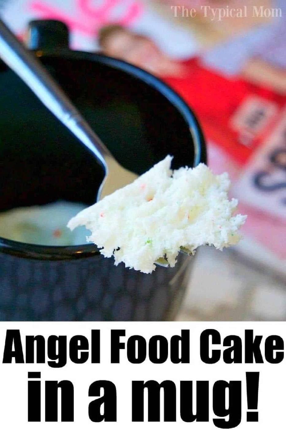 2 Ingredient Cake Mix Mug Cake