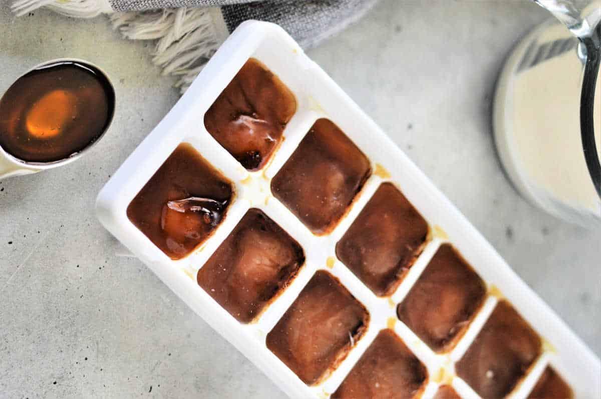 coffee ice cubes