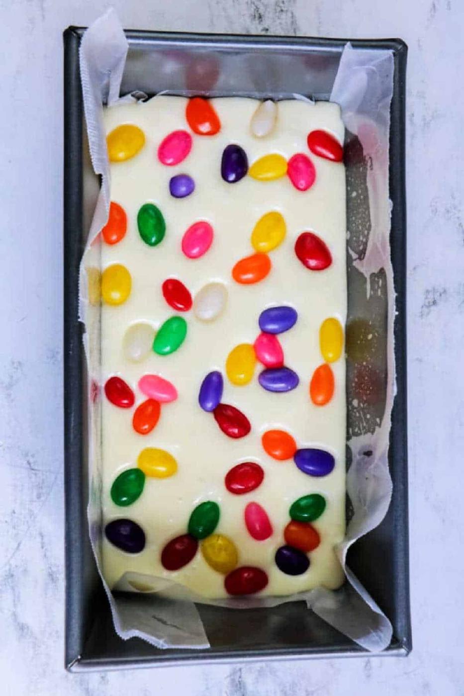 White Chocolate Fudge in the Microwave