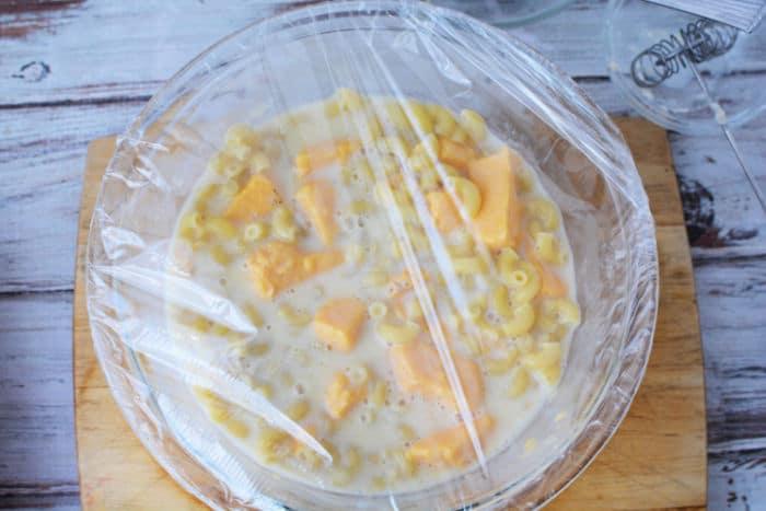Microwave mac and cheese