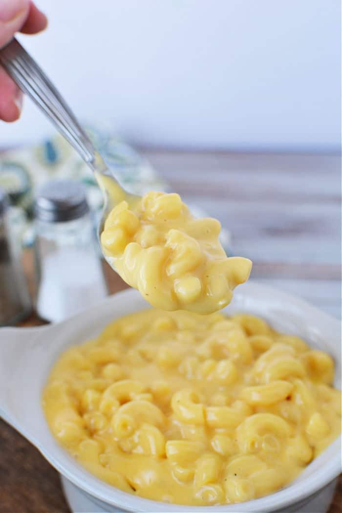 Microwave mac and cheese
