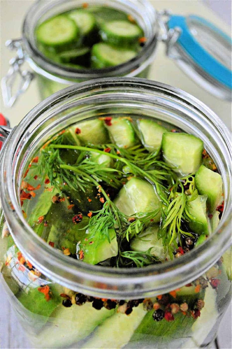 Homemade Dill Pickles
