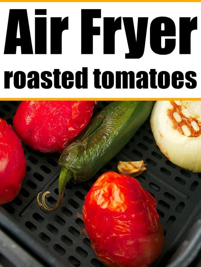 air fryer roasted tomatoes