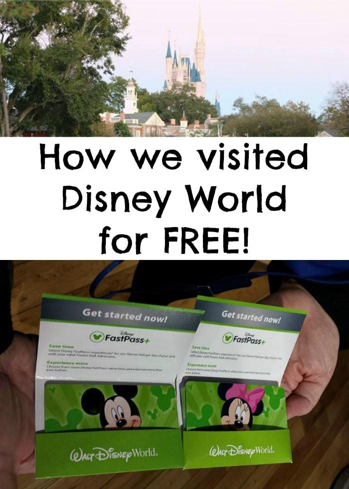 How to Visit Disney World for Free