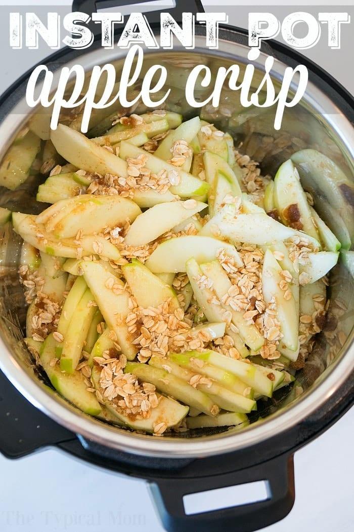 instant pot apple crisp