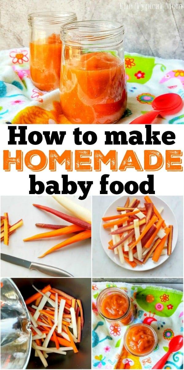 How to Make Homemade Baby Food 2