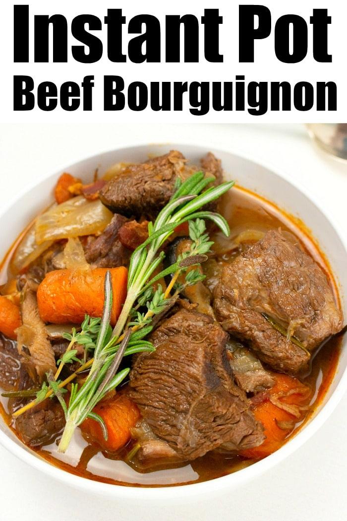 Instant Pot Beef Bourguignon