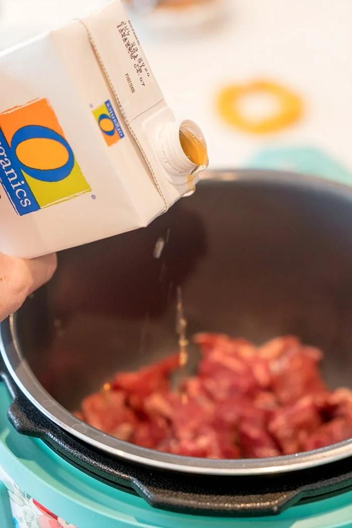 instant pot beef recipe