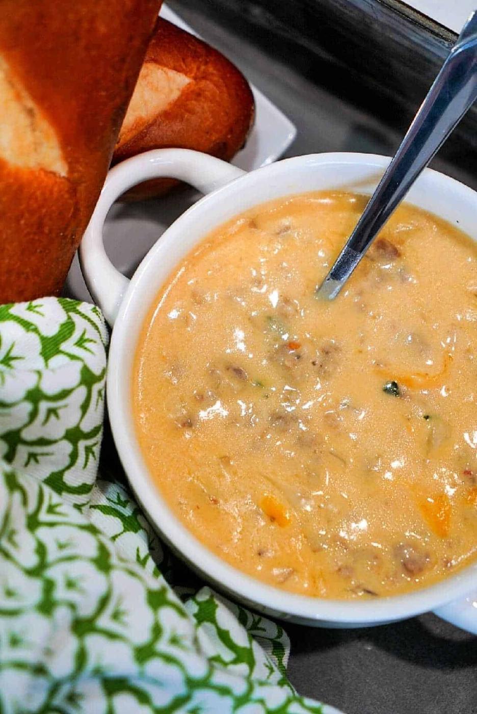 Instant Pot Beer Cheese Soup