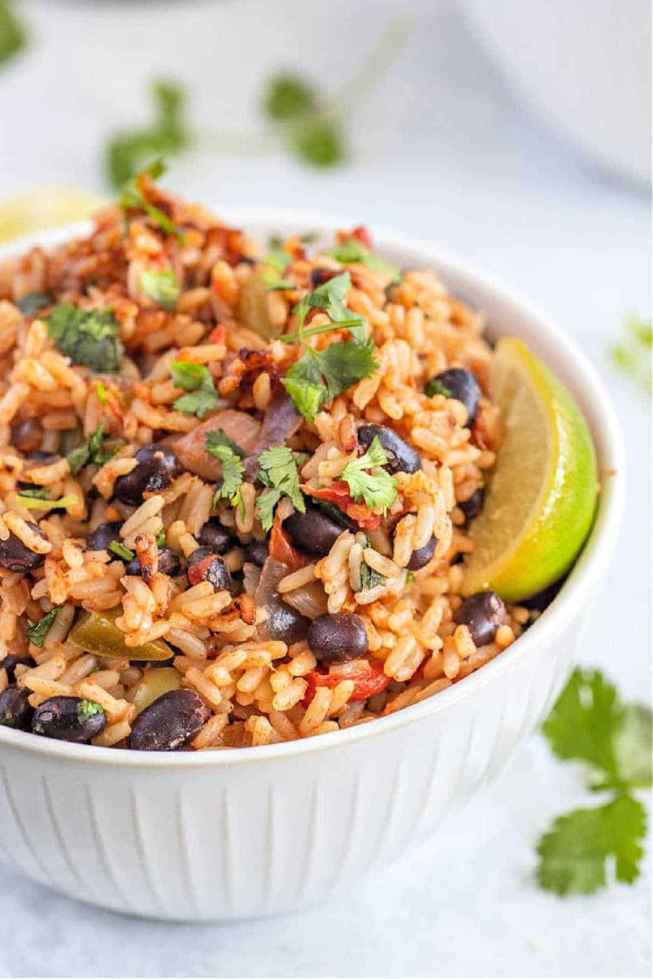 Instant Pot Black Beans and Rice