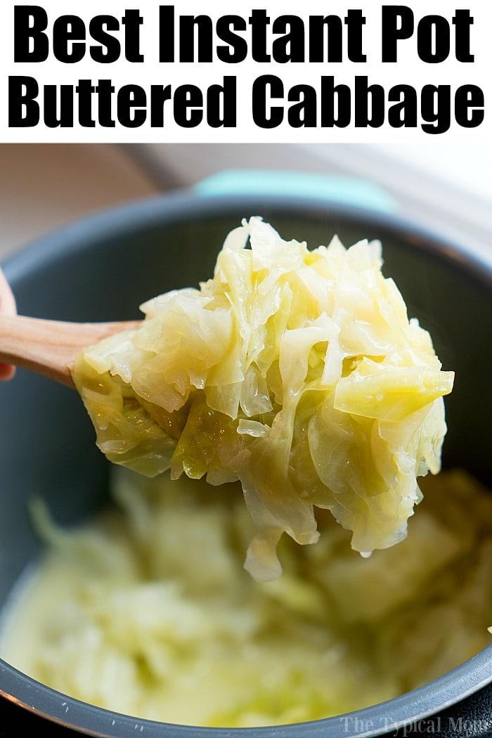instant pot buttered cabbage