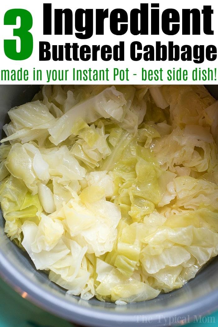 instant pot butter cabbage