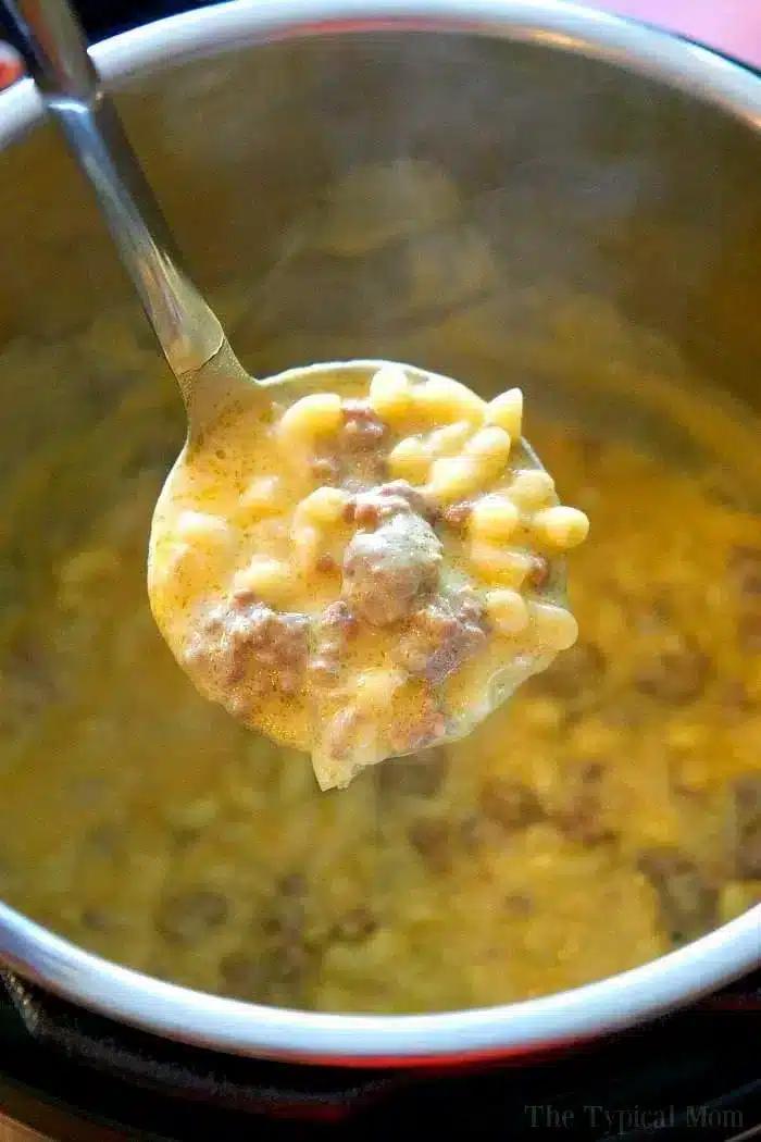 ninja foodi cheeseburger macaroni